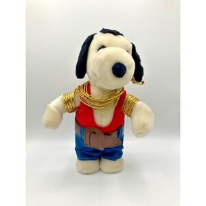 1984 Snoopy Plush "Mr. S" Dressed as‎ The A-Teams "Mr. T" 12"